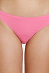 Zivame Low Rise Zero Coverage Thong - Pink Cosmos — thumbnail 4